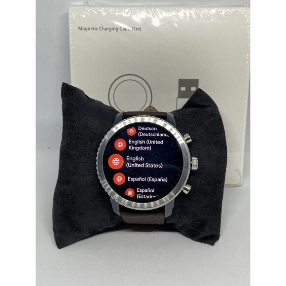 Fossil Gen 3 Authentic Genuine Smart Watch Custom Band FTW4004 BA123 - Picture 2 of 11